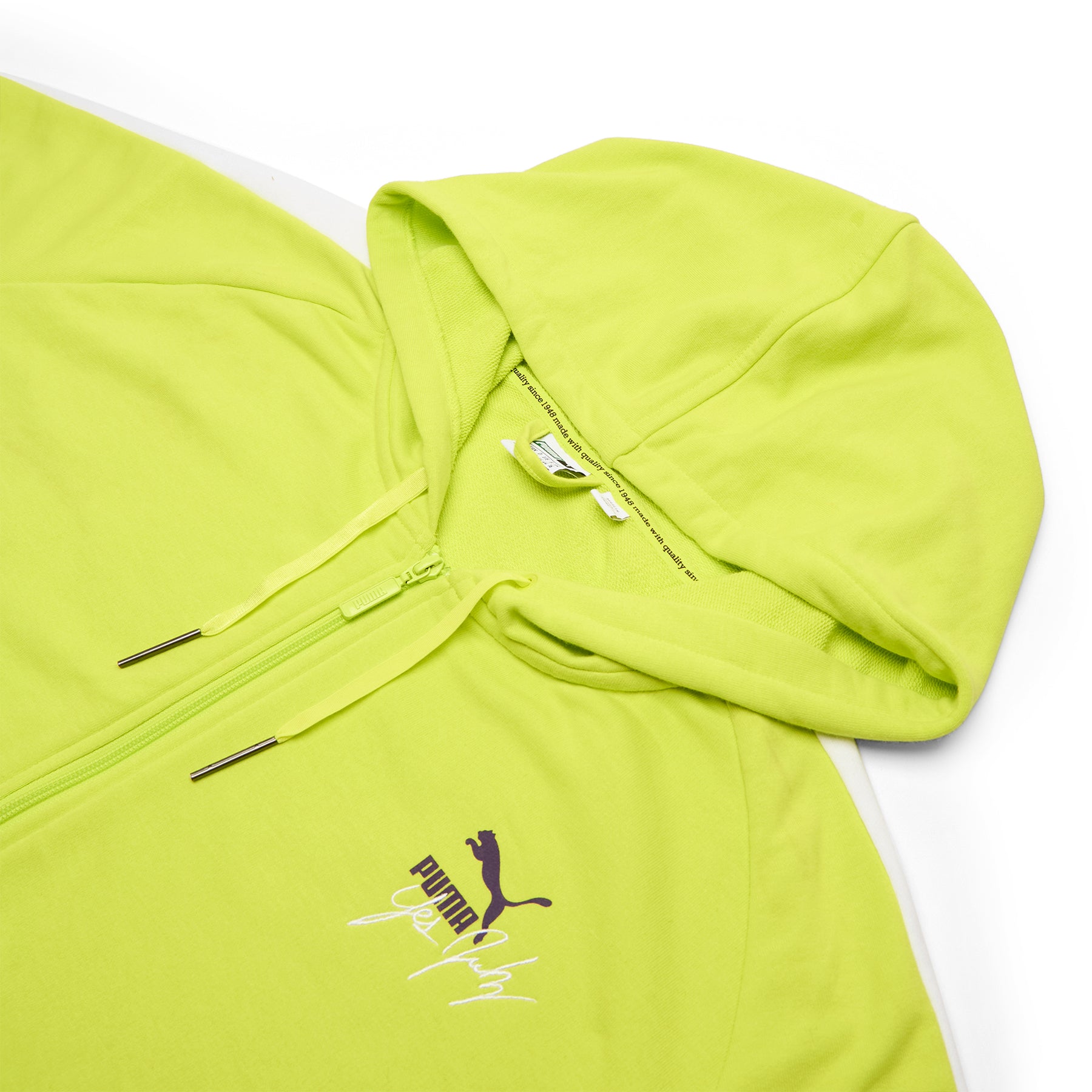 Puma x Yes Julz FZ Hoodie (Energy Yellow)
