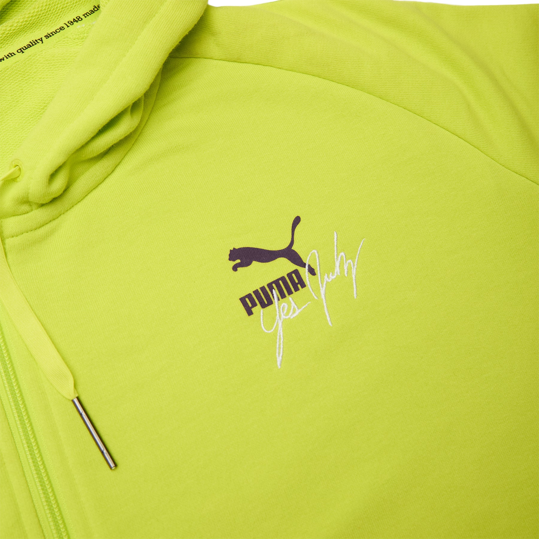 Puma x Yes Julz FZ Hoodie (Energy Yellow)