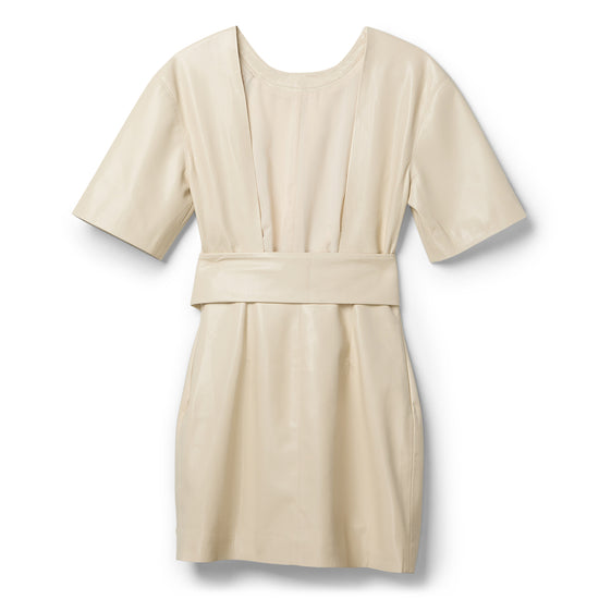 Nanushka Maryl Dress (Chalk/Creme)