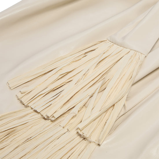 Nanushka Maryl Dress (Chalk/Creme)