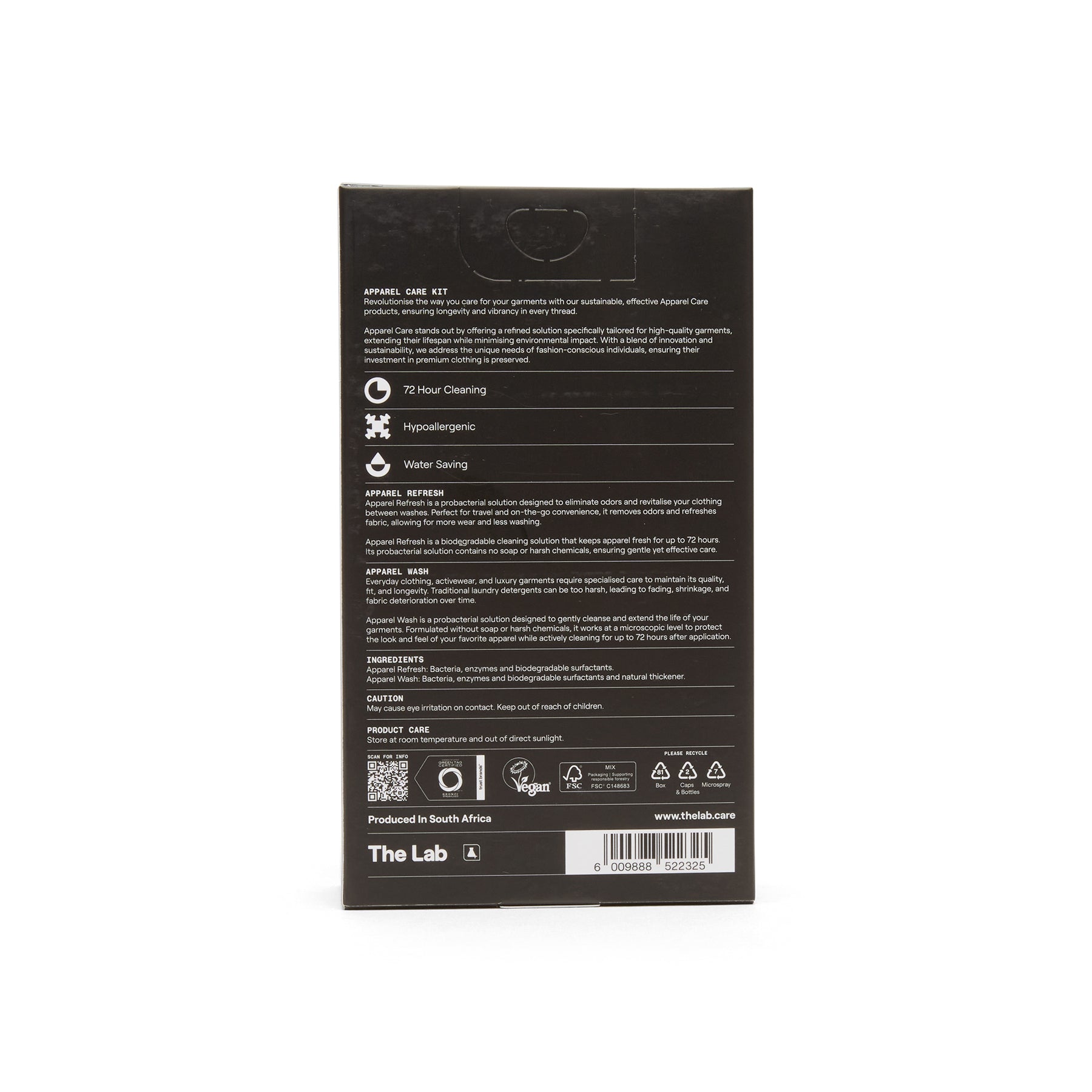 The Lab Apparel Care Kit (Multi)