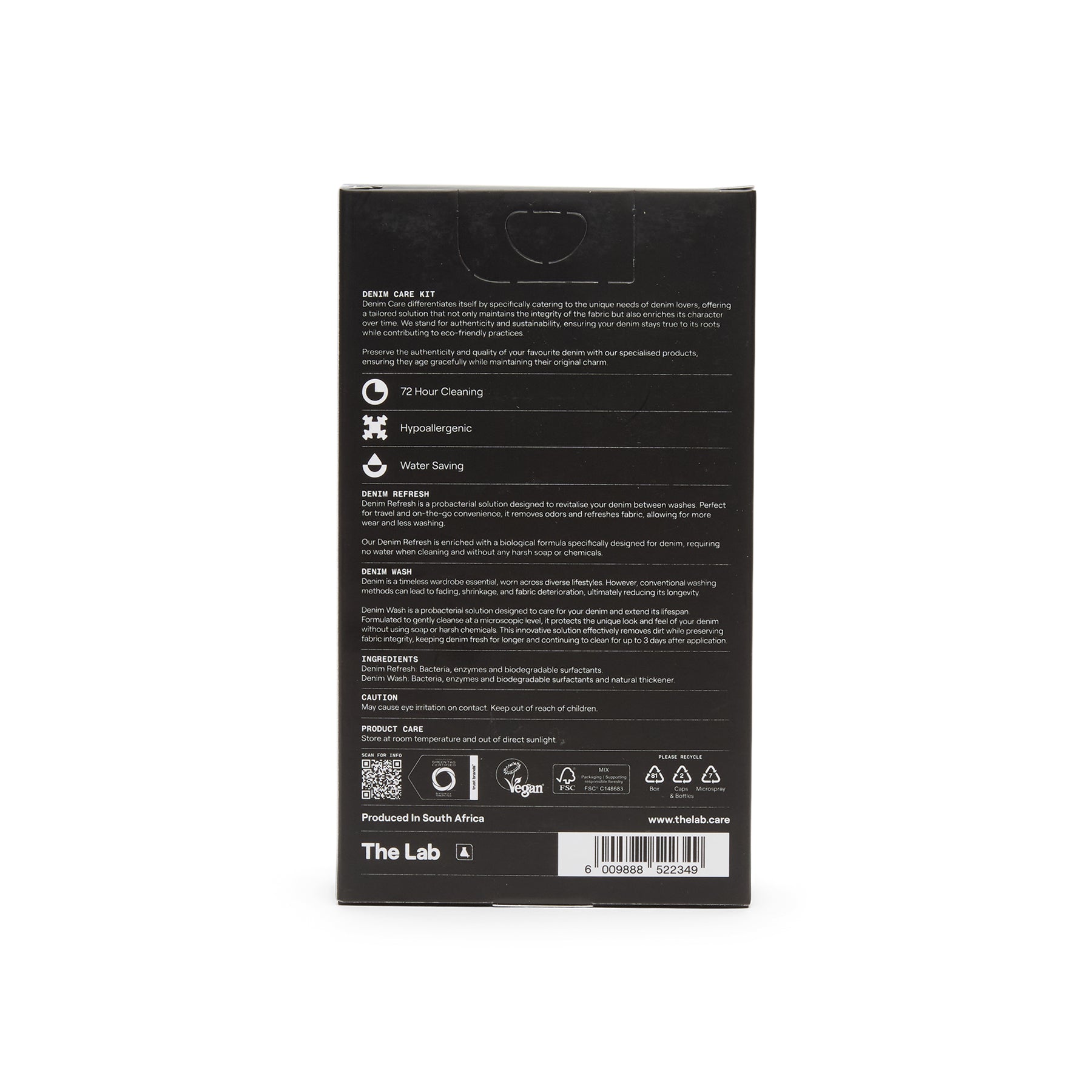 The Lab Denim Care Kit (Multi)