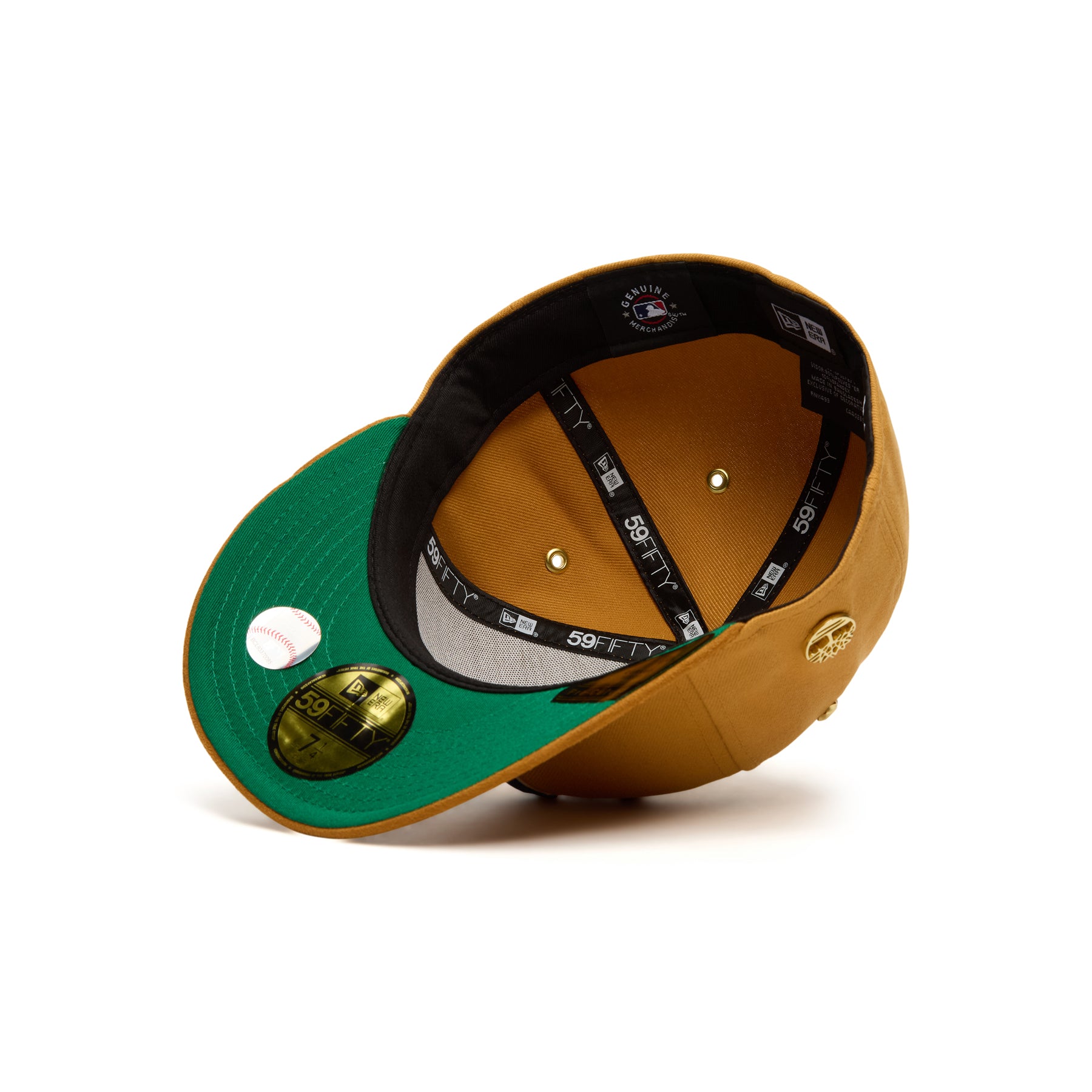 Timberland x New Era x Dodgers Fitted Baseball Cap (Pinecone Dodgers)