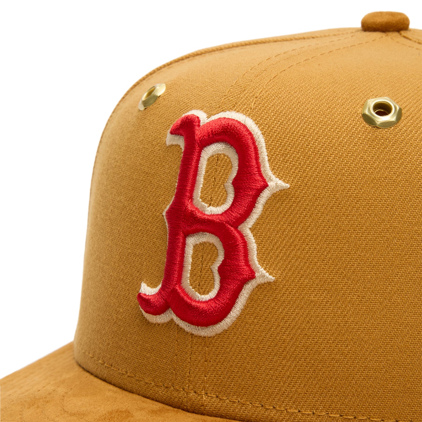 Timberland x New Era x Red Sox Fitted Baseball Cap (Pinecone Red Sox)