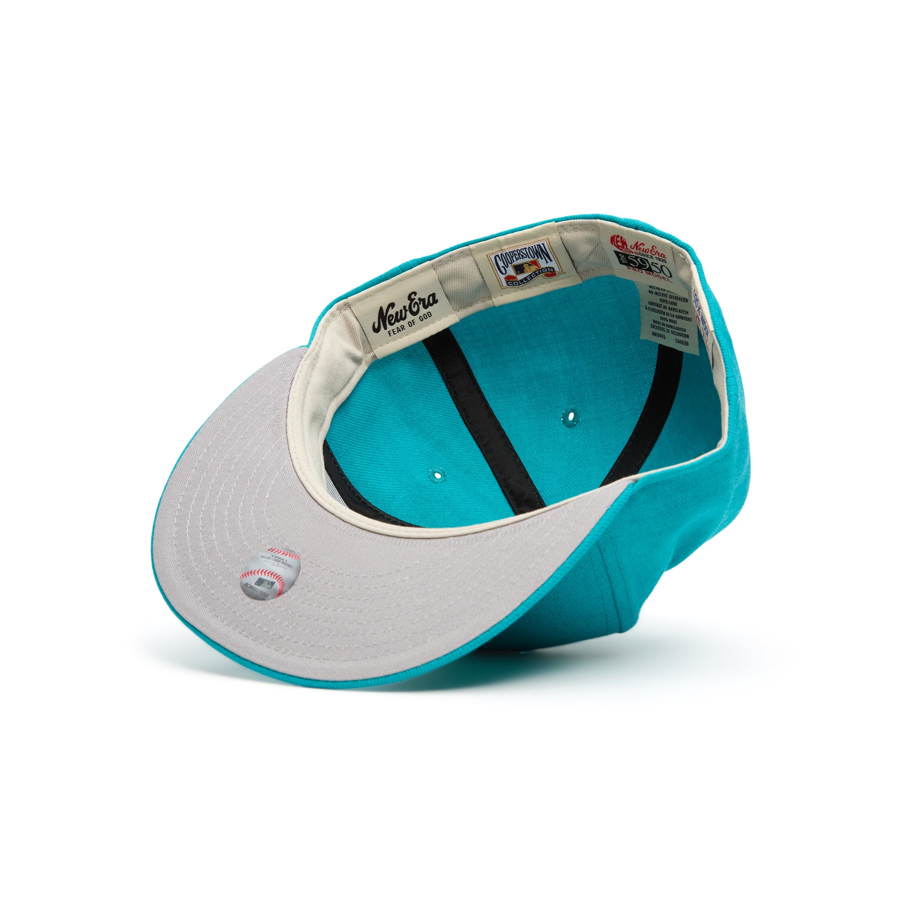 New Era 59FIFTY FOG Marlins (Teal) – CNCPTS