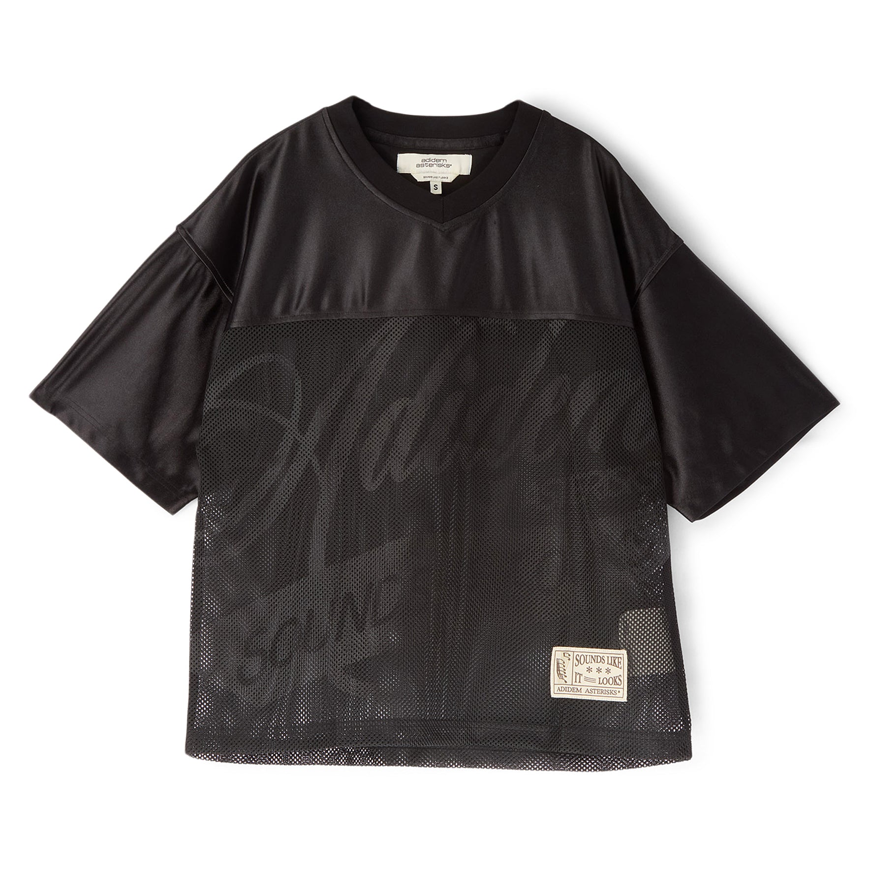 Adidem Asterisks Satin Micro Mesh Practice Jersey (Black)