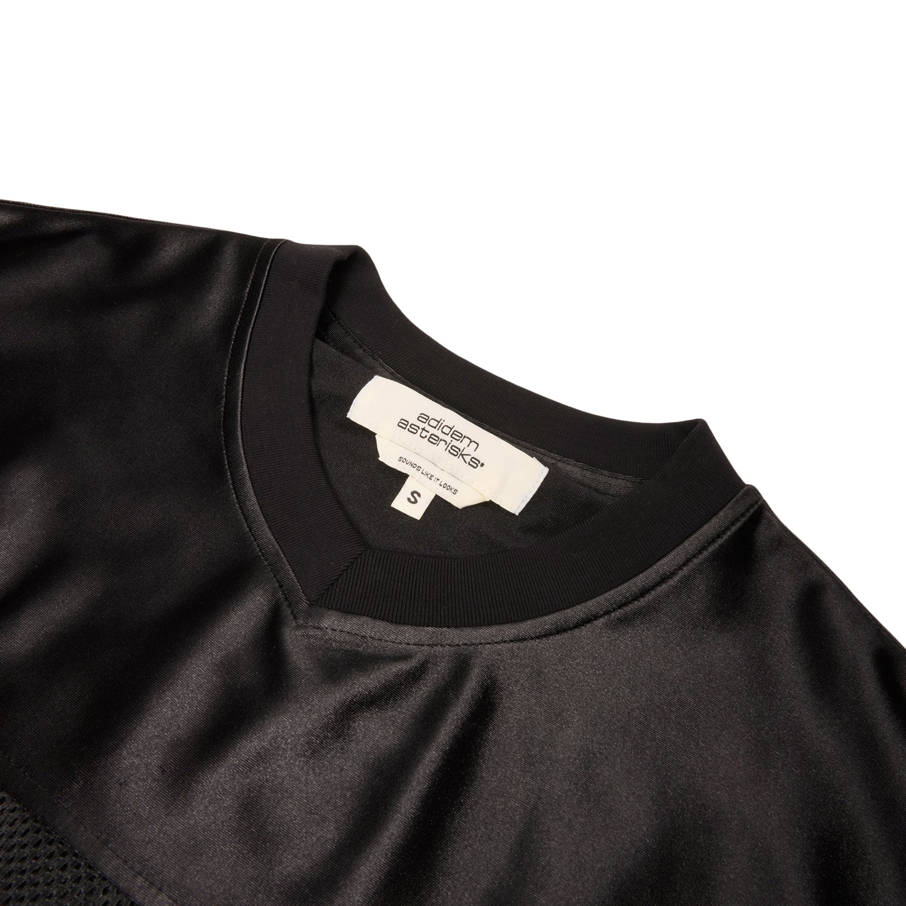 Adidem Asterisks Satin Micro Mesh Practice Jersey (Black)