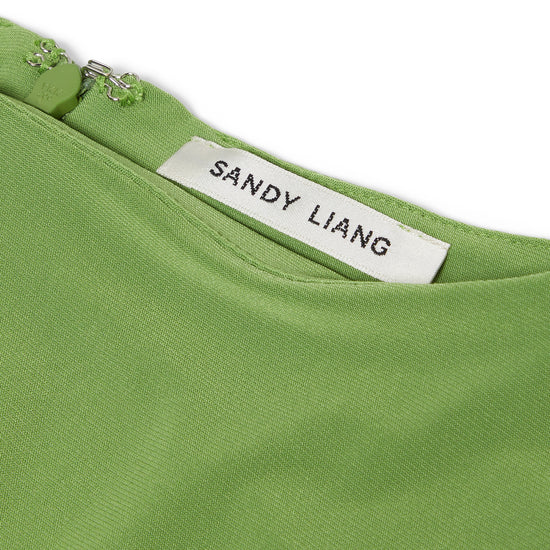 Sandy Liang Skitty Dress (Lime)