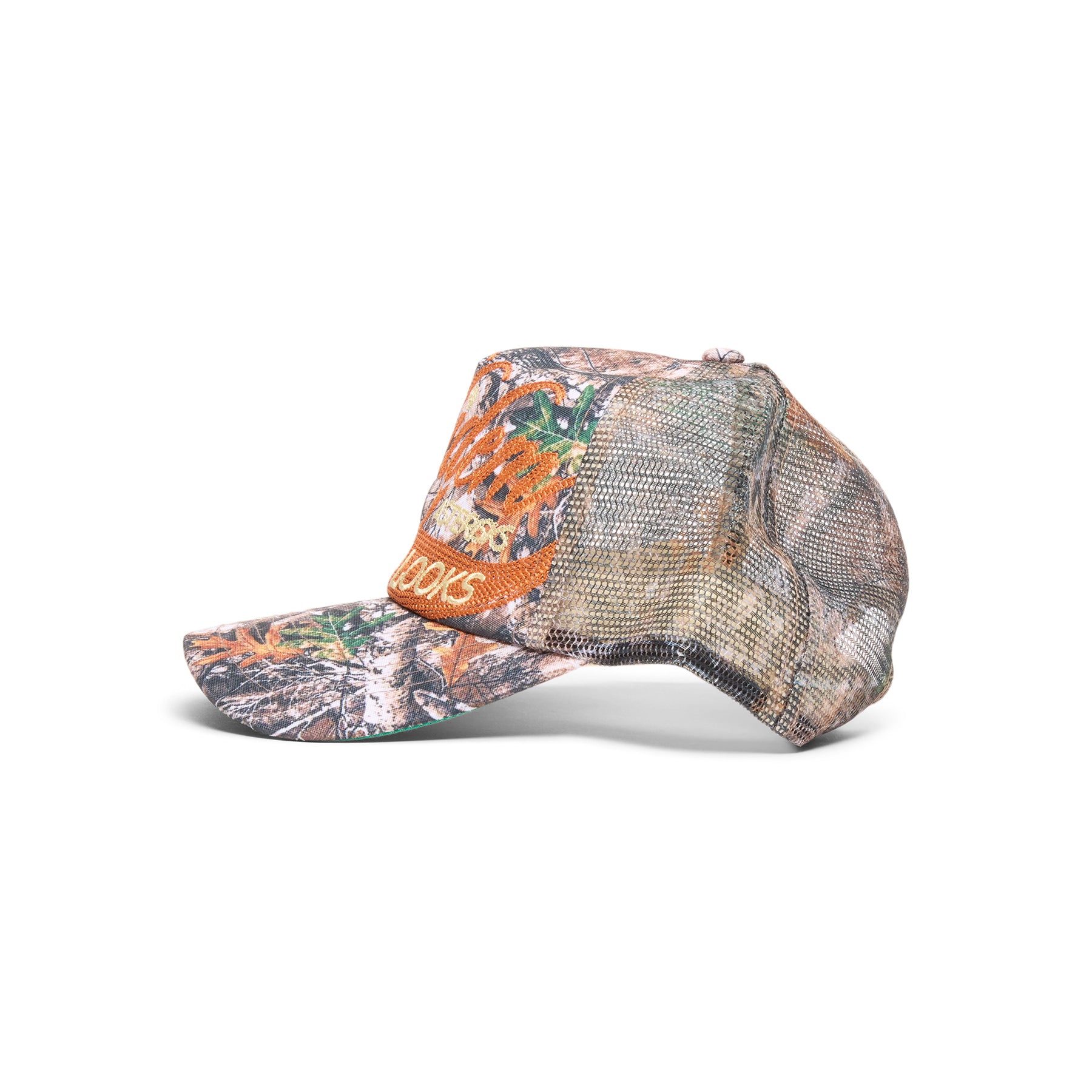 Adidem Asterisks Cursive Trucker Hat (Camo)