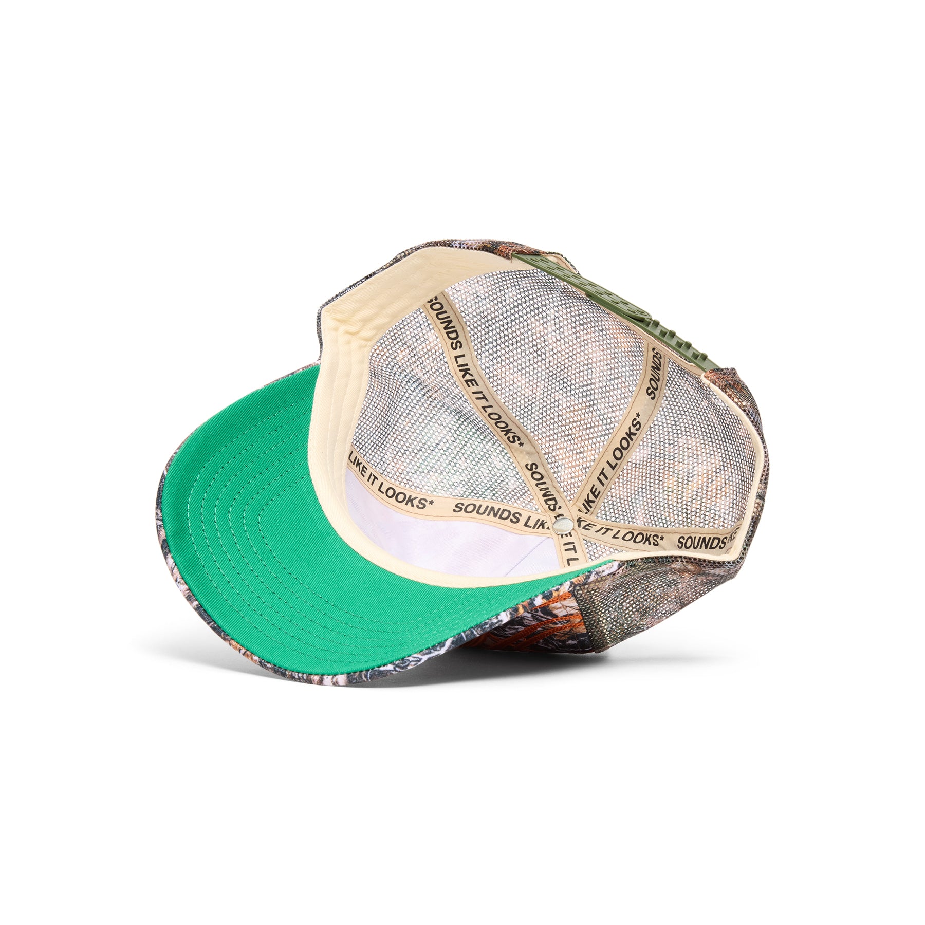 Adidem Asterisks Cursive Trucker Hat (Camo)