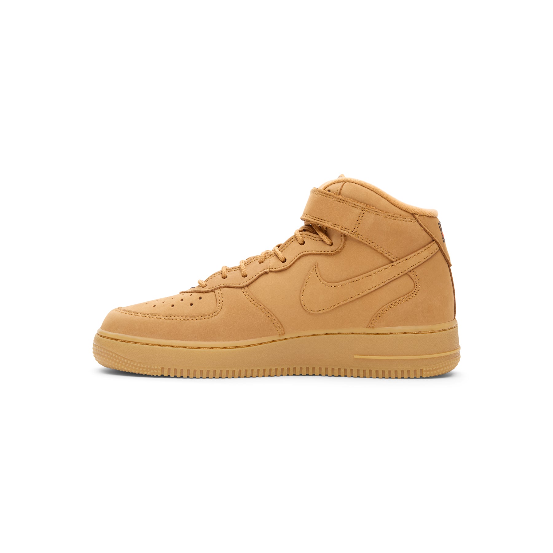 Nike Nike Air Force 1 Mid '07 Premium (Flax/Flax-Gum Yellow-Black)