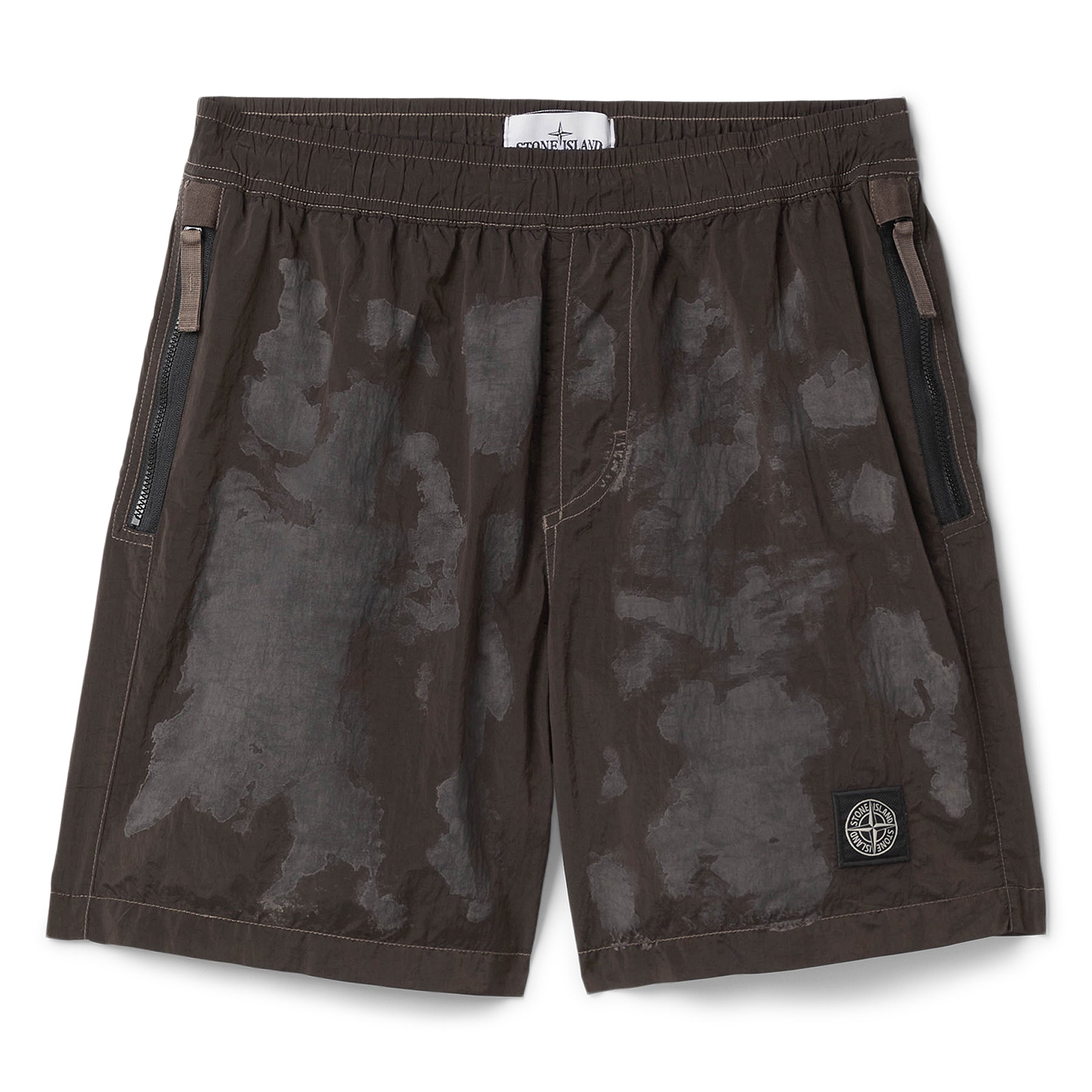 Stone Island Nylon Metal Shorts (Military Green)