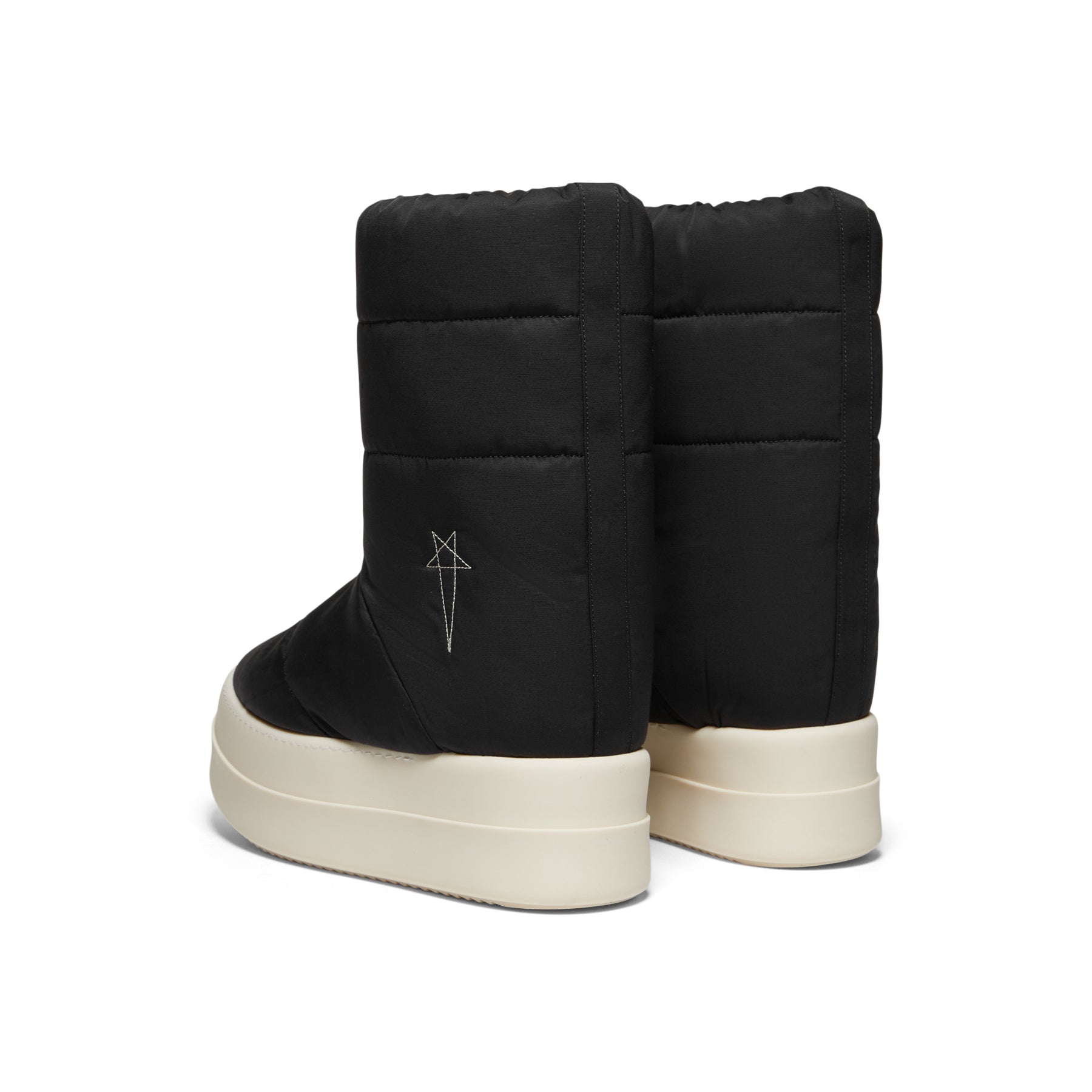 Rick Owens DRKSHDW Mega Bumper Lunar Sneaker (Black/Pearl/Milk