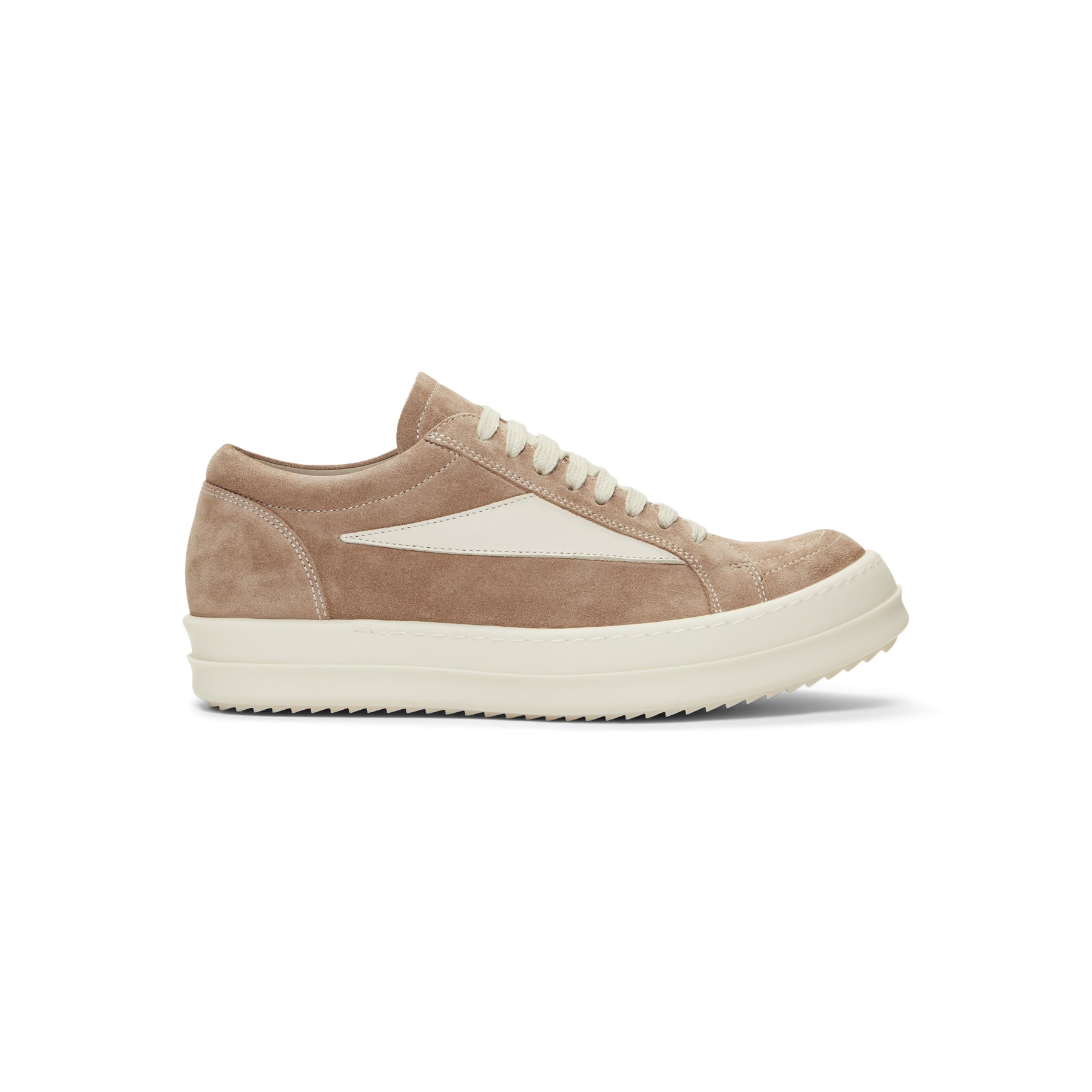 Rick Owens Womens Vintage Sneakers (Flesh/Milk)