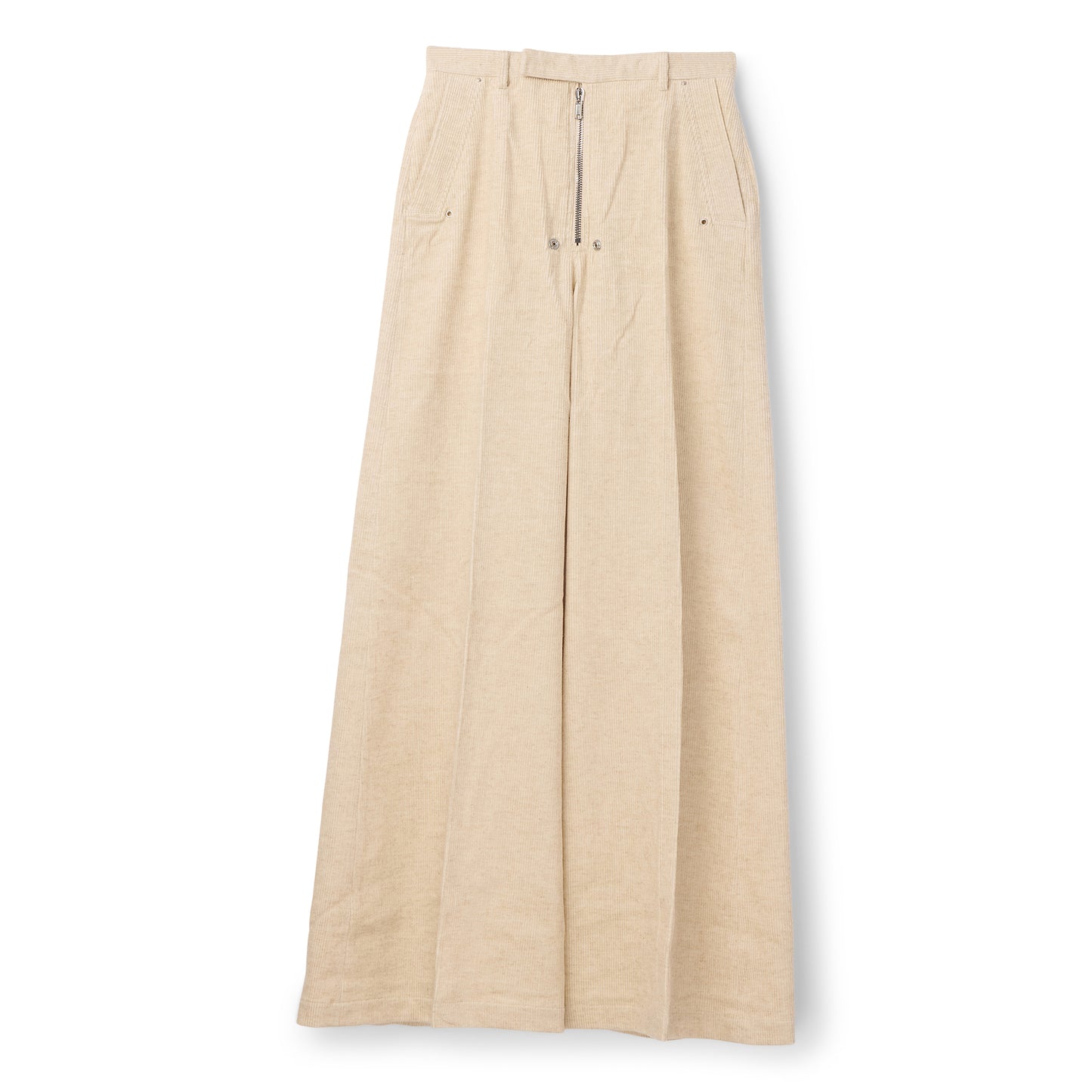 Rick Owens Tailored Wide Belas Pant (Natural)