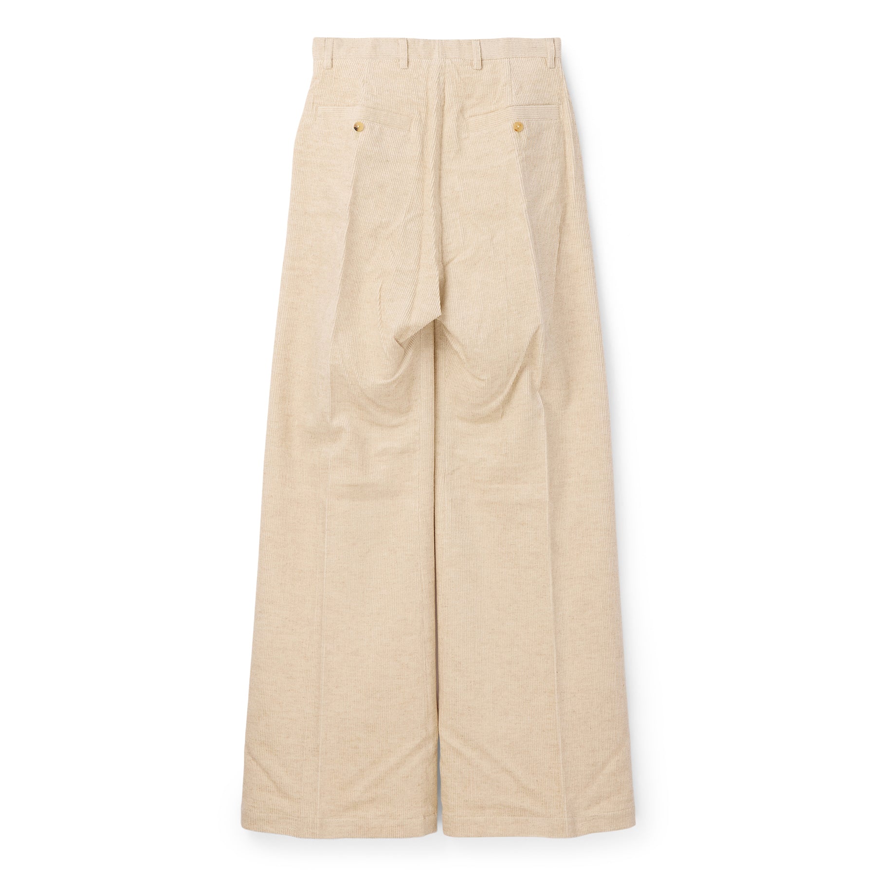 Rick Owens Tailored Wide Belas Pant (Natural)