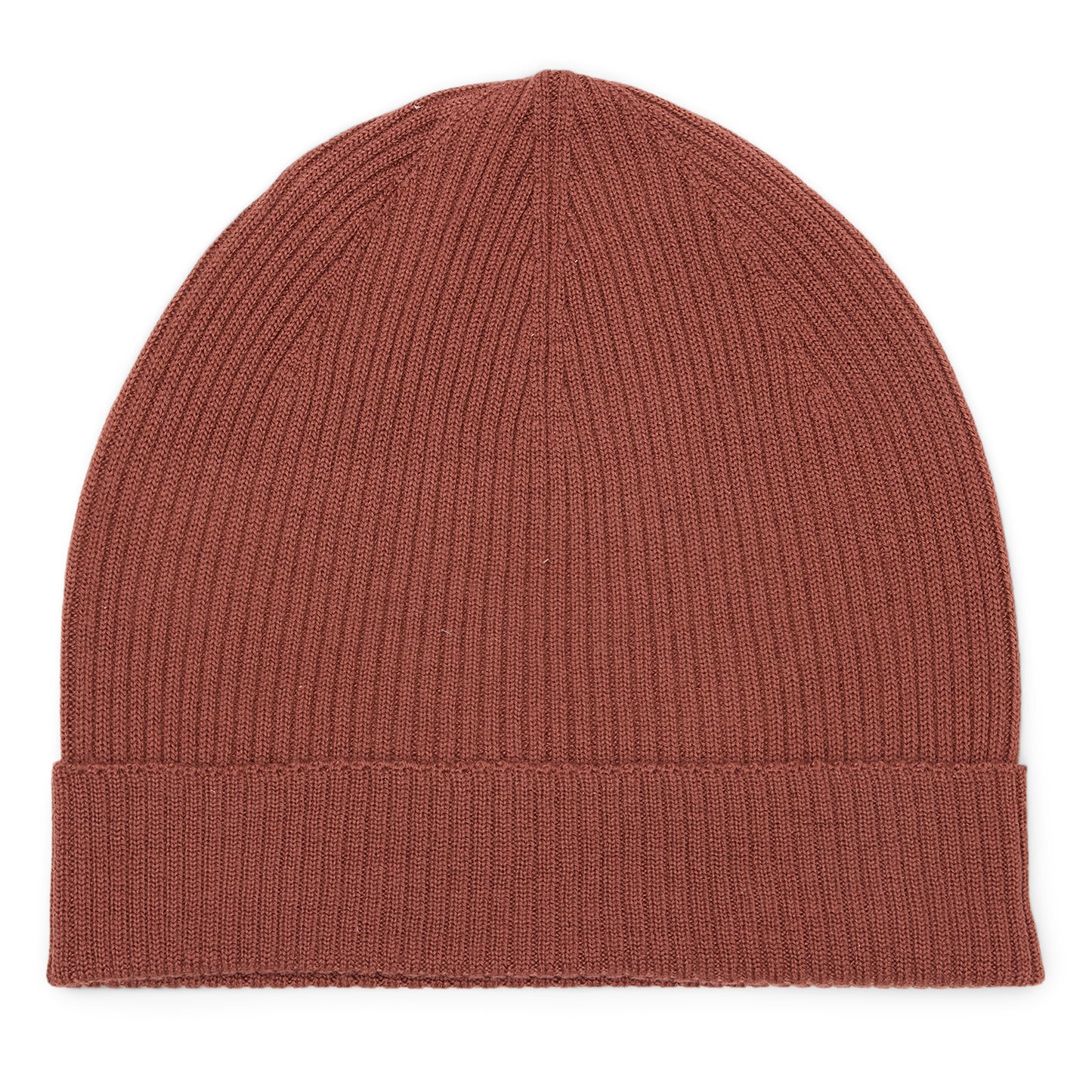 Rick Owens Ribbed Beanie (Rosewood)