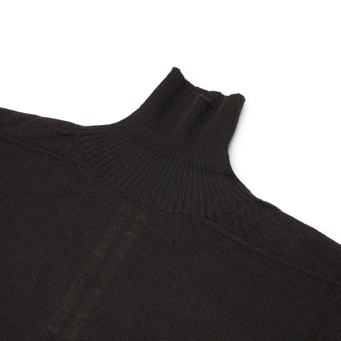 Rick Owens Level Turtle Sweater Black)