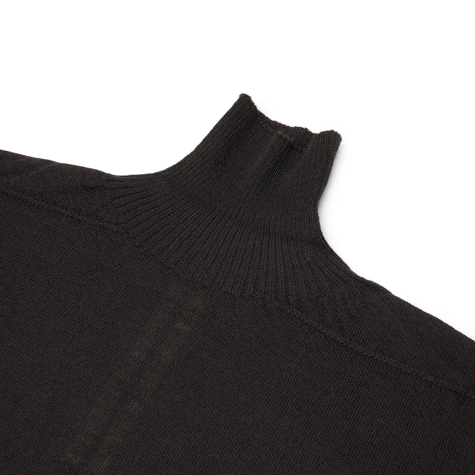 Rick Owens Level Turtle Sweater Black)
