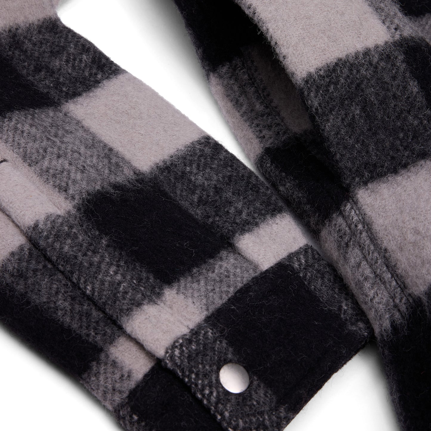 Rick Owens Oversized Outershirt (Black plaid)