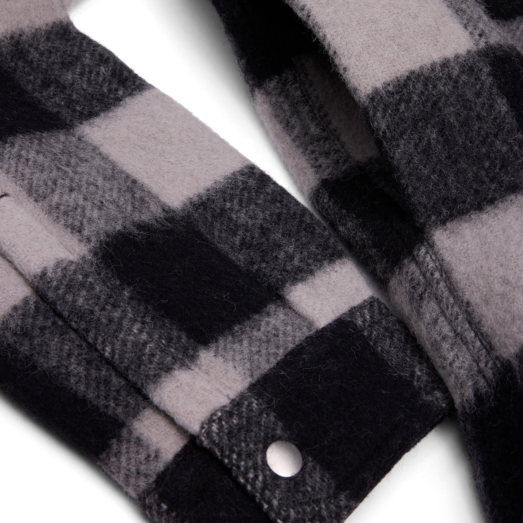 Rick Owens Oversized Outershirt (Black plaid)