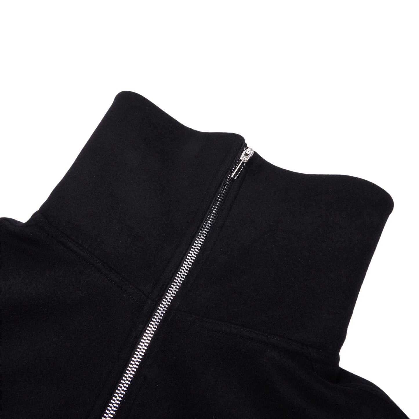 Rick Owens Blixa Dracucollar Bomber Jacket (Black)