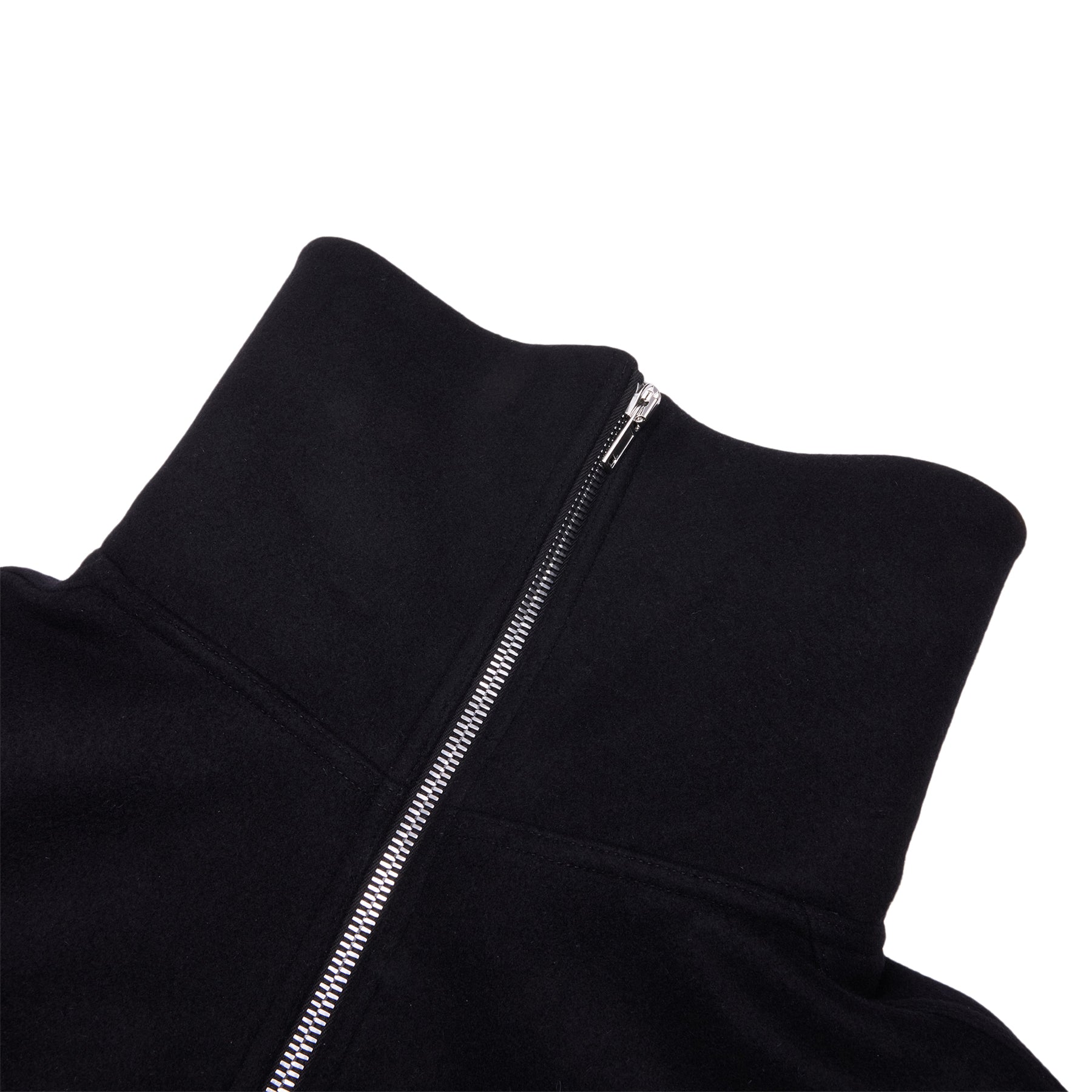 Rick Owens Blixa Dracucollar Bomber Jacket (Black)