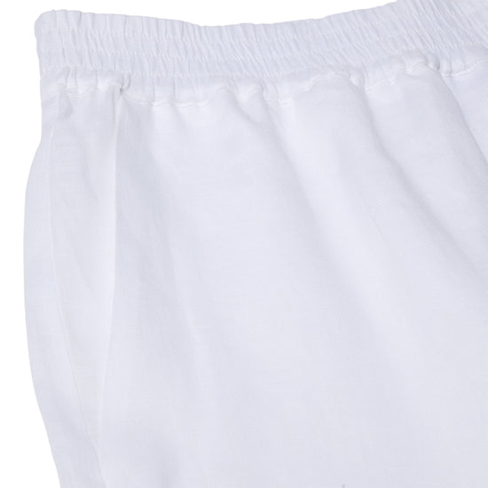 Dsquared2 Summer Lovers Linen Baggy Short (White)