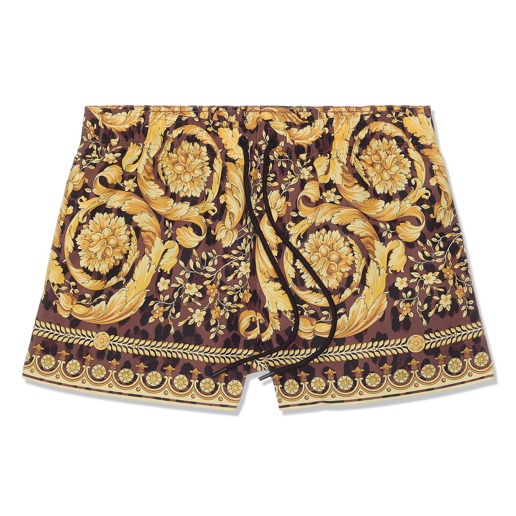 Versace Swim Shorts (Chestnut/Gold)