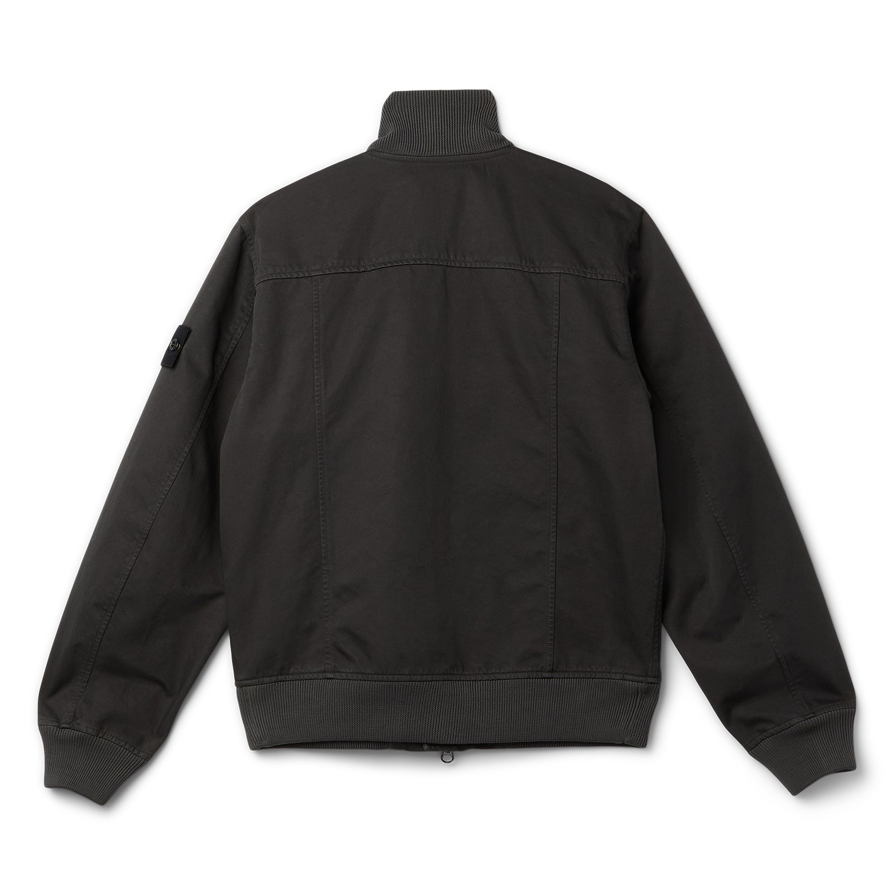 Stone Island Raso Gommato 3L Bomber Jacket (Charcoal)