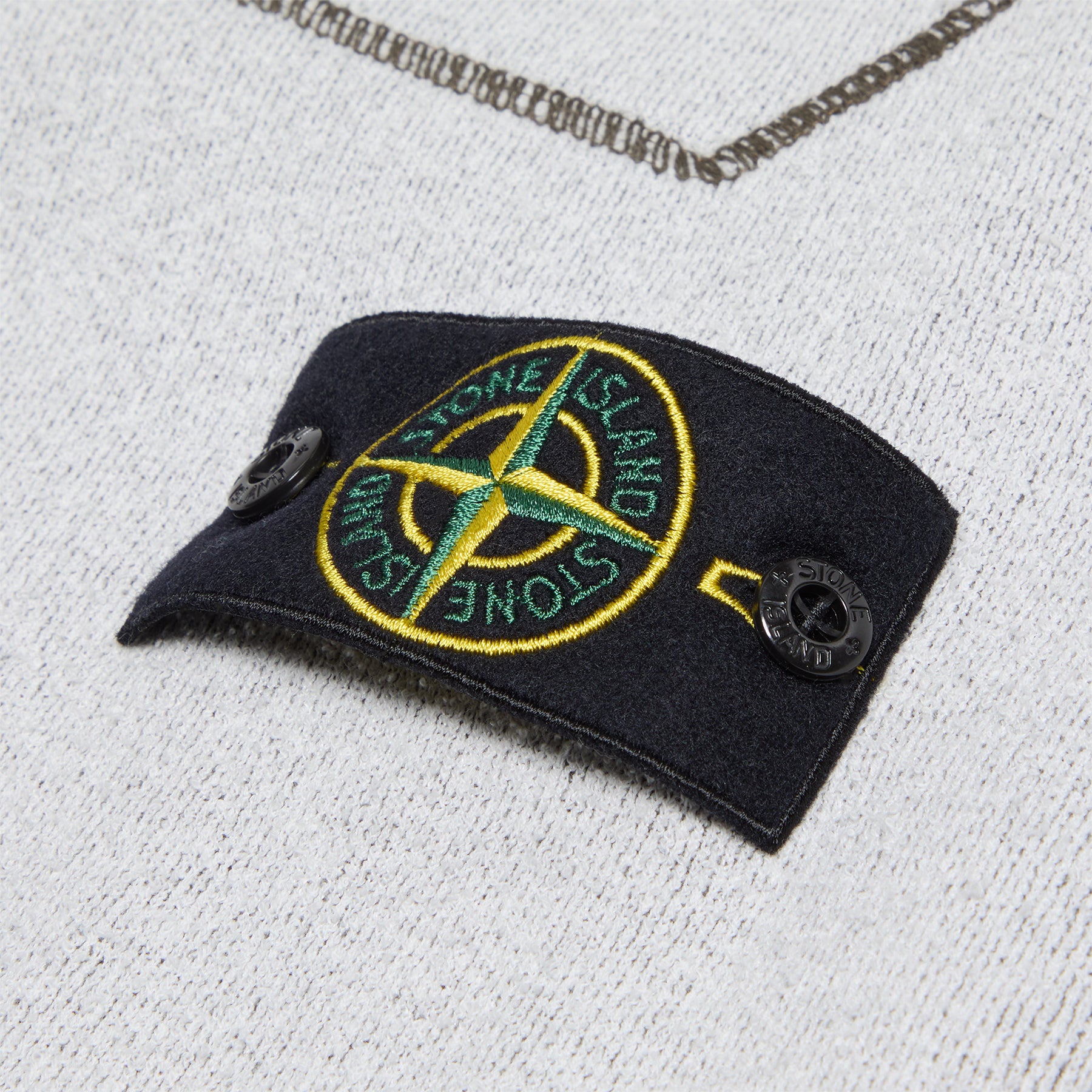 Stone Island Double Face Knit Shorts (Ivory)