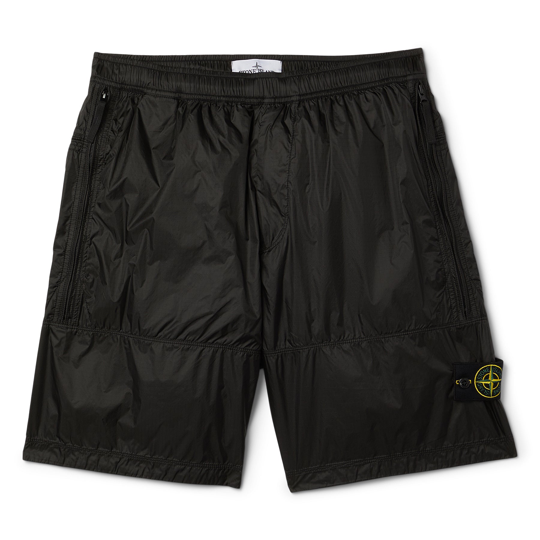 Stone Island Ripstop Light Nylon Shorts (Lead grey)
