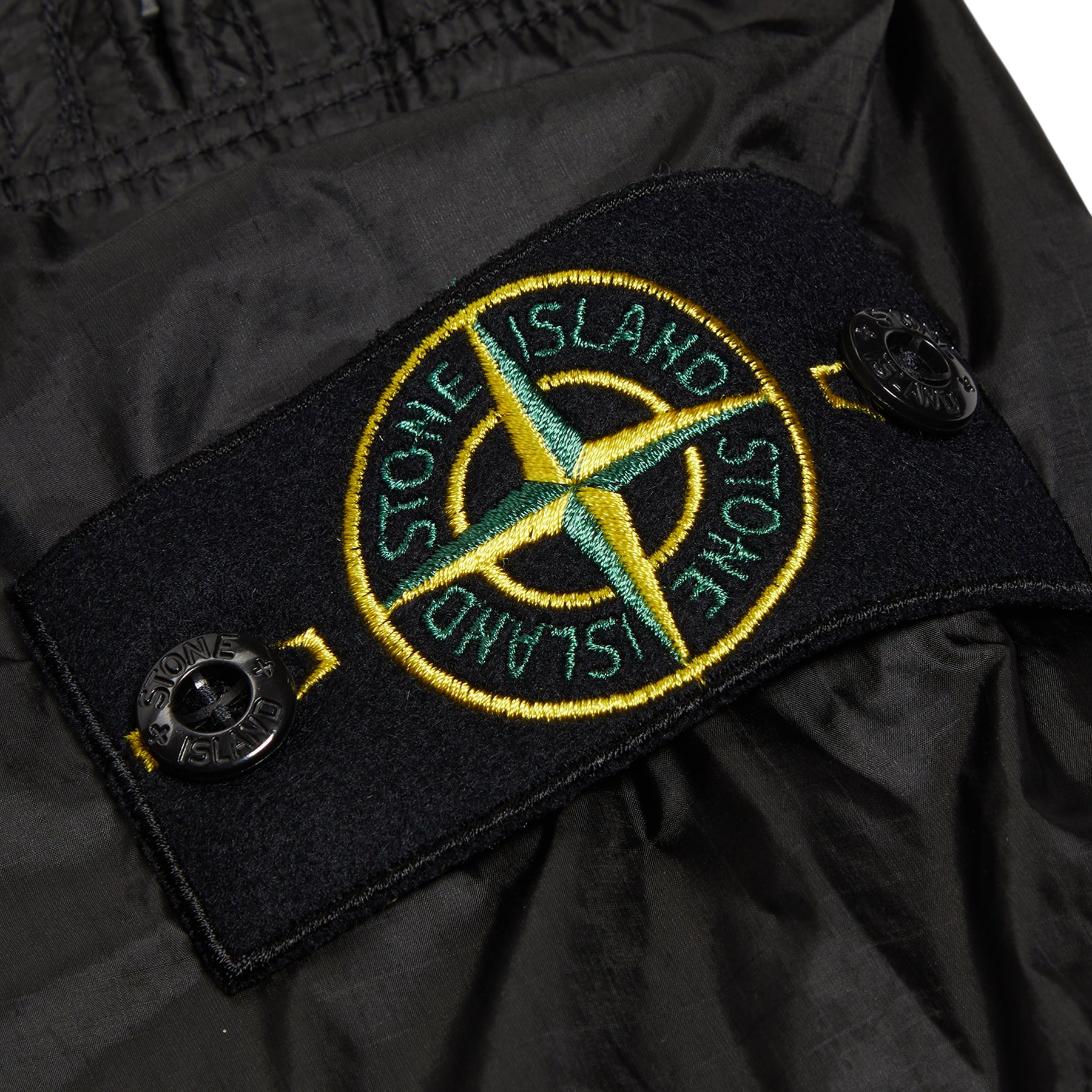 Stone Island Ripstop Light Nylon Shorts (Lead grey)