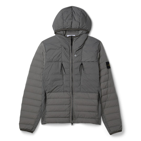 Stone Island Seamless Tunnel Nylon Down Jacket (Cement)