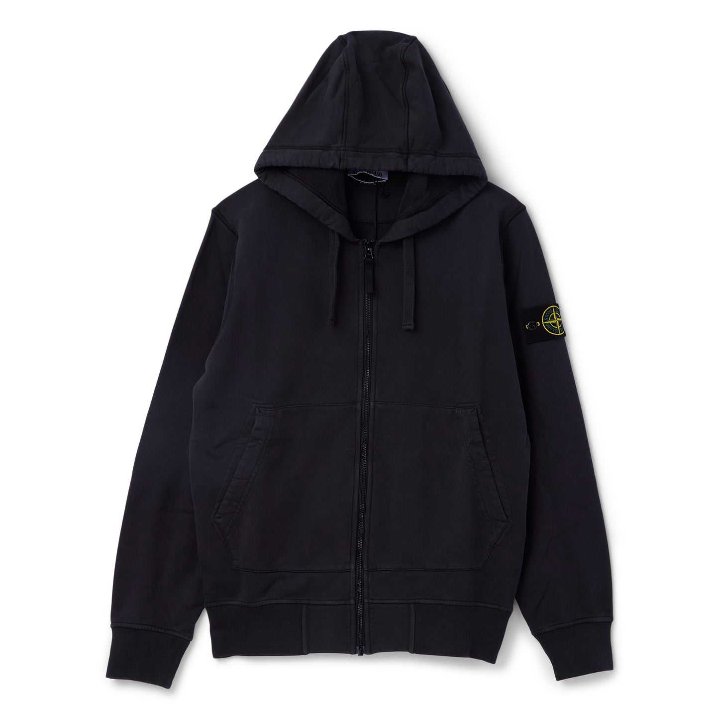 Stone Island Fleece Zip Sweatshirt (Charcoal)