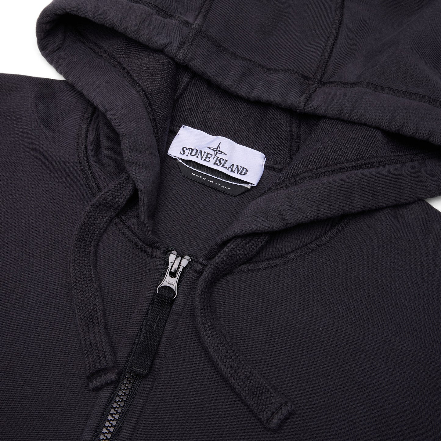 Stone Island Fleece Zip Sweatshirt (Charcoal)