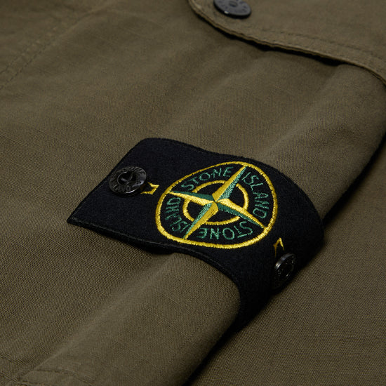 Stone Island Trousers (Military Green)