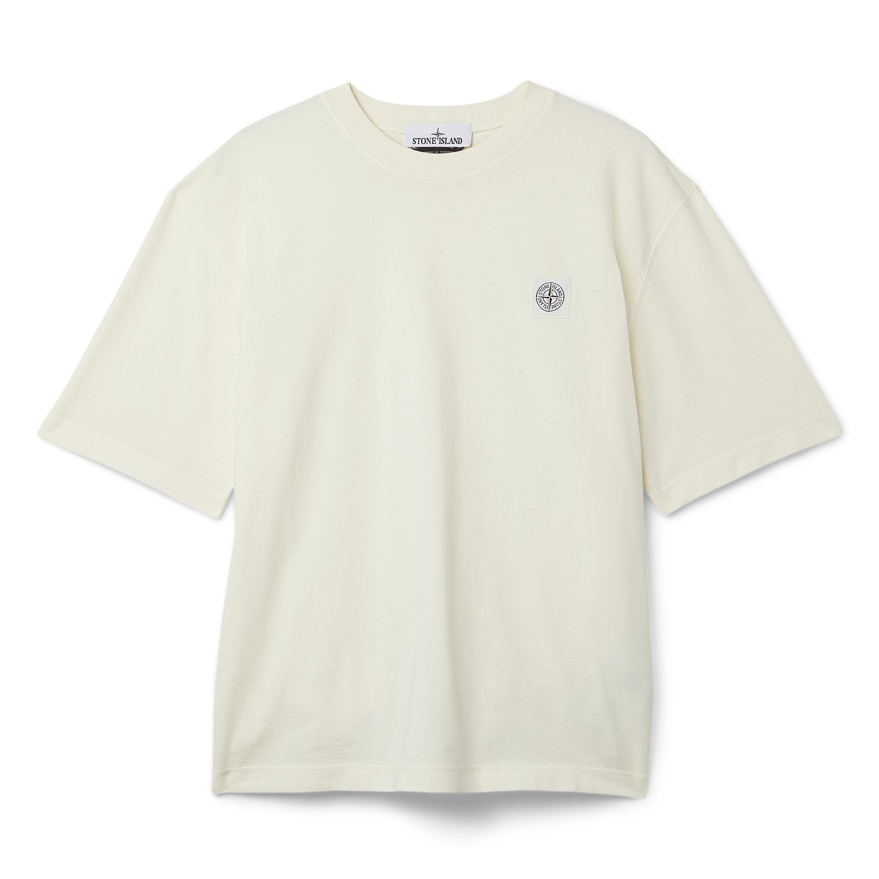 Stone Island Combed Jersey T-Shirt (Ivory)