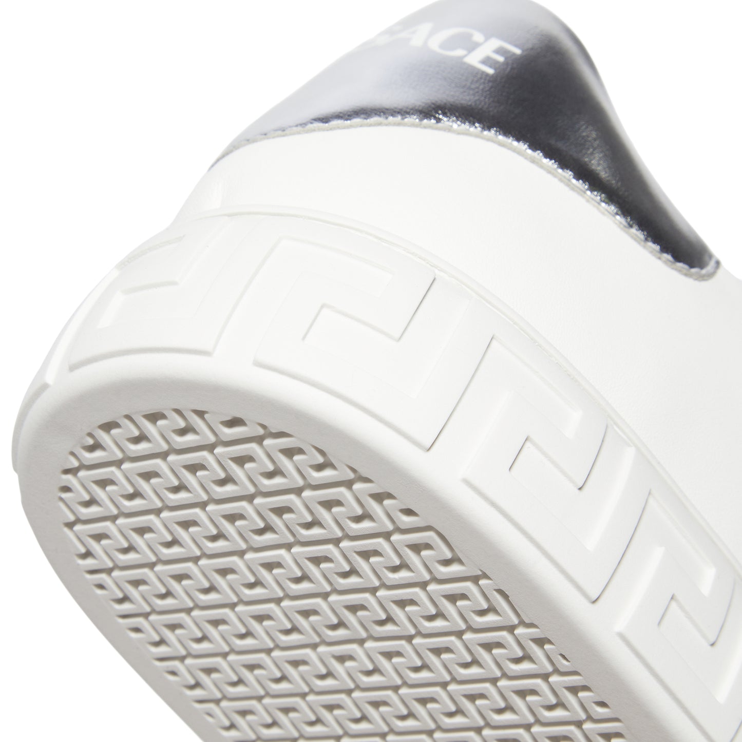Versace Medusa Biggie Greca Sneakers (White/Silver)