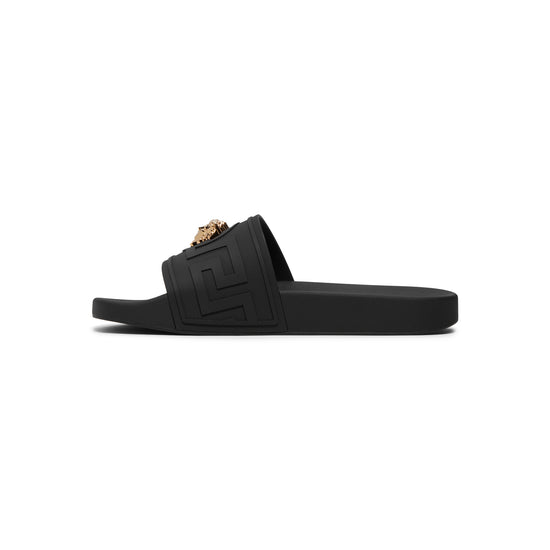 Versace Slides (Black/Versace Gold)