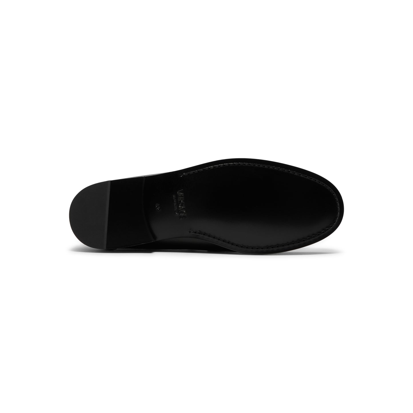 Versace Medusa '95 Leopard Print Loafers (Black/Brown/Versace Gold)