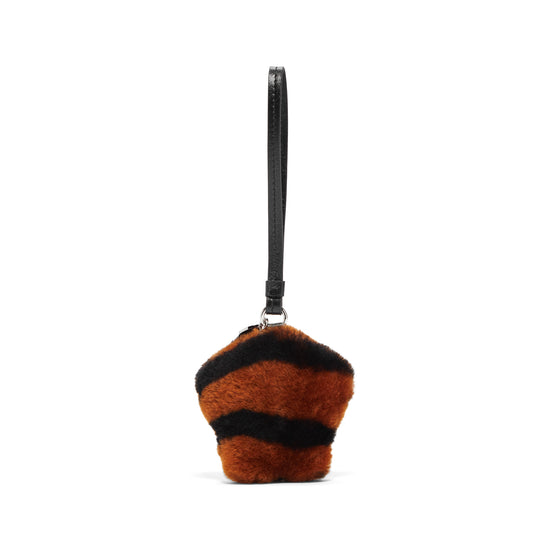 Versace Medusa Fluffy Charm (Tiger/Black)