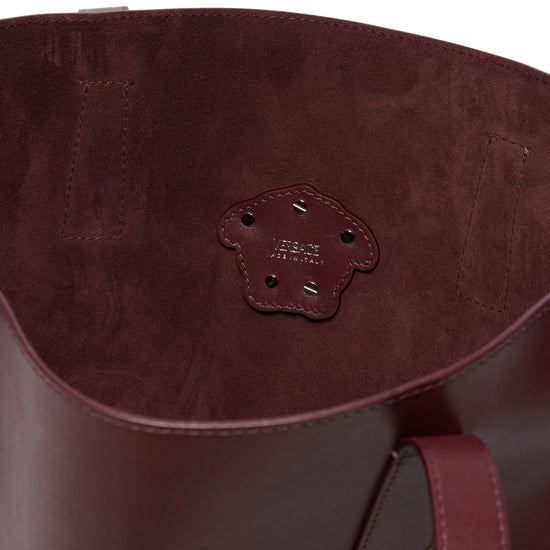 Versace La Medusa Tote Bag (Burgundy)
