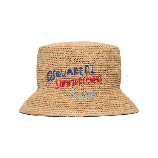 Dsquared2 Summer Lovers Bucket Hat (Natural)