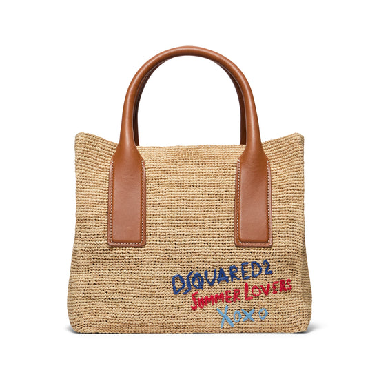 Dsquared2 Summer Lovers Tote Bag (Natural)