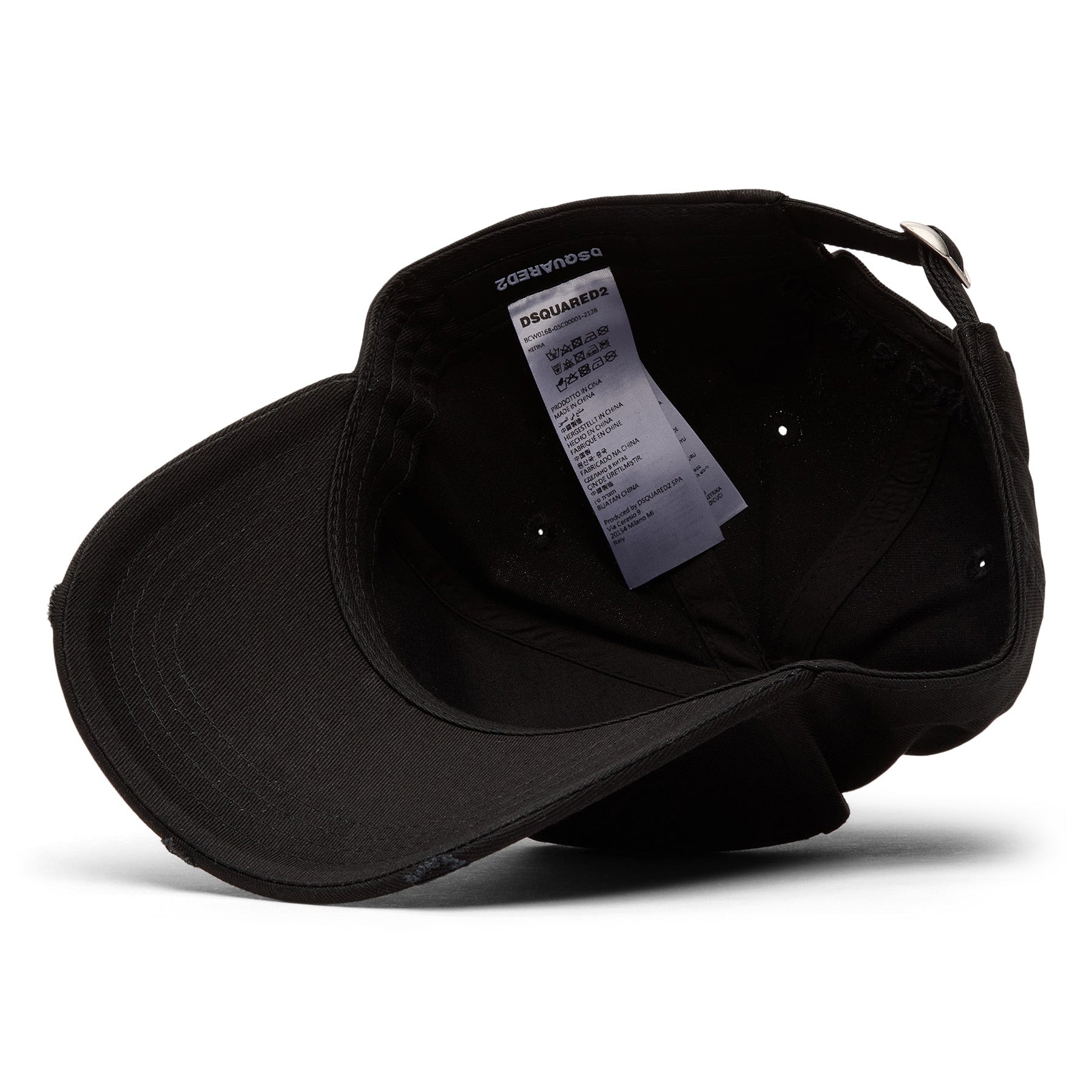 DSQUARED2 ワークキャップ Dsquared2 Baseball Cap (Anthracite) – CNCPTS