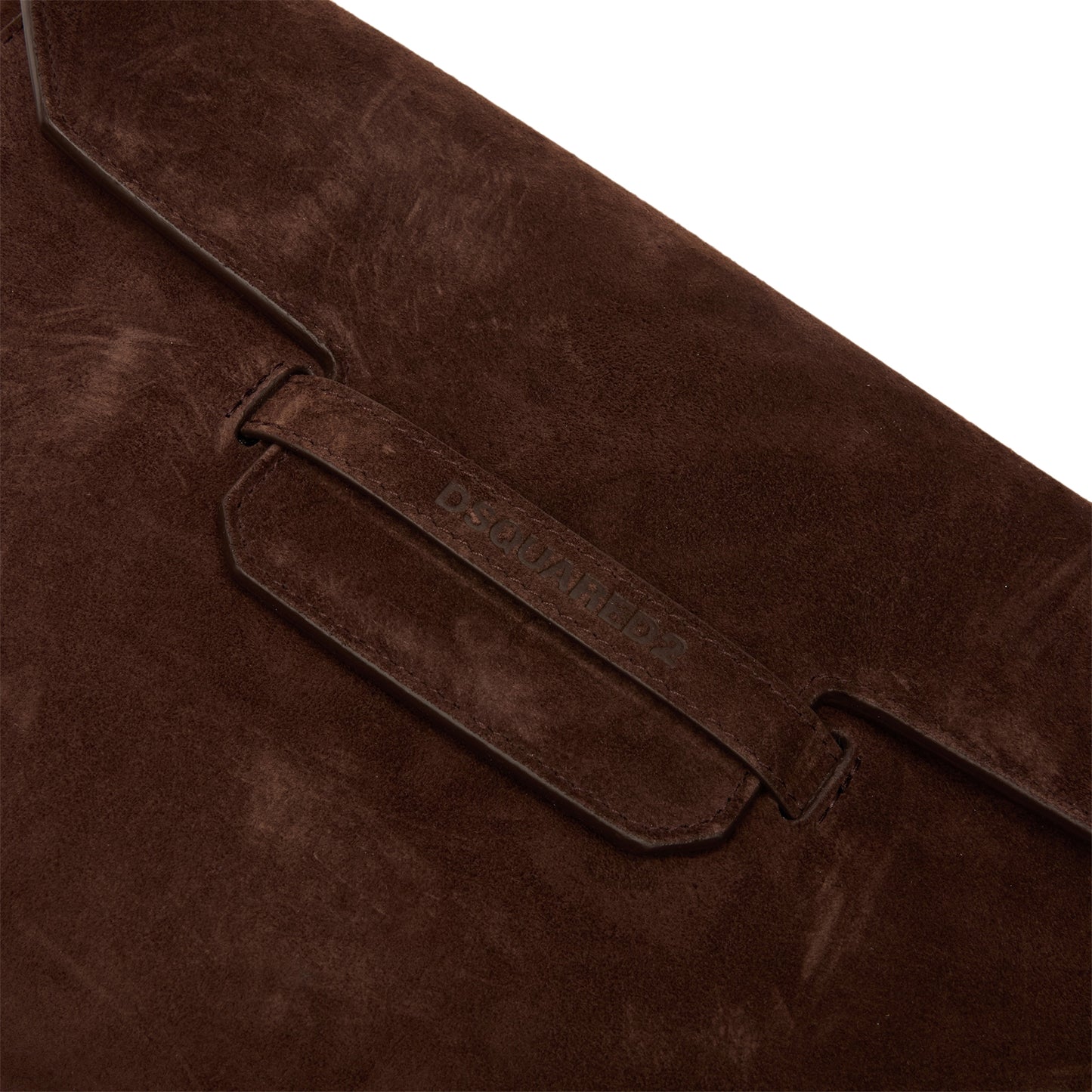 Dsquared2 Twin Shoulder Bag (Dark Brown)