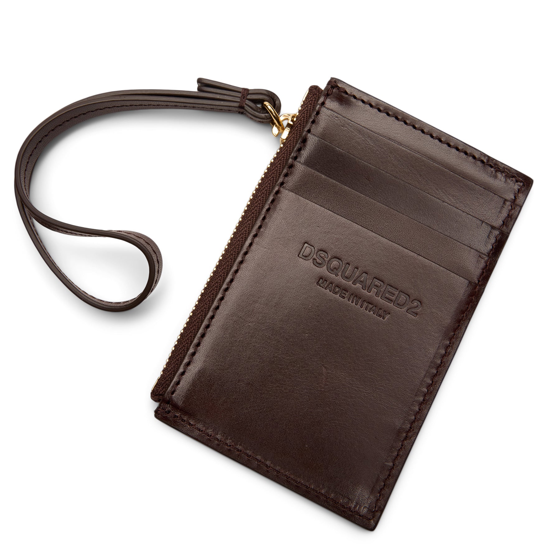 Dsquared2 Twin Shoulder Bag (Dark Brown)