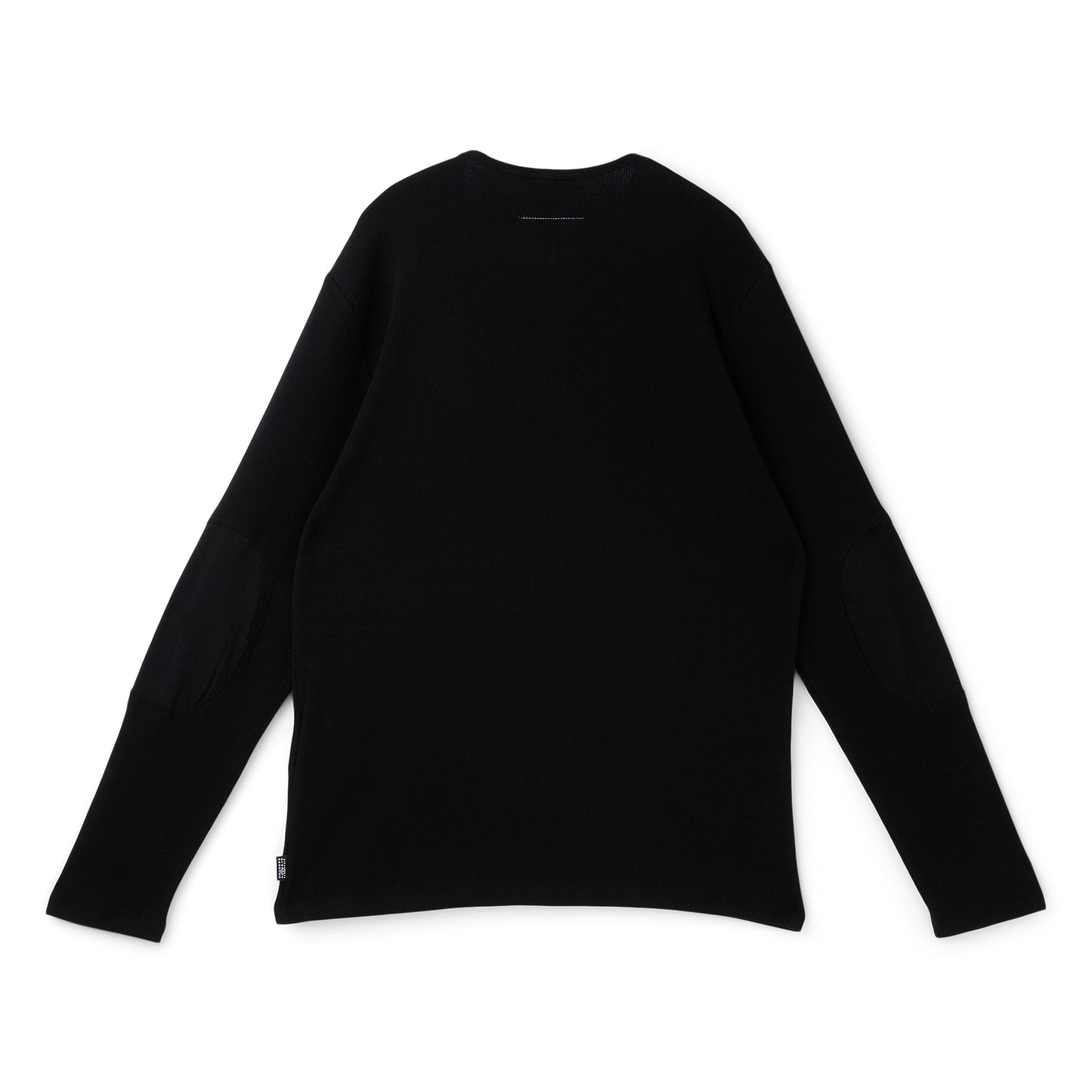 MM6 Maison Margiela Long-sleeved Top (Black)