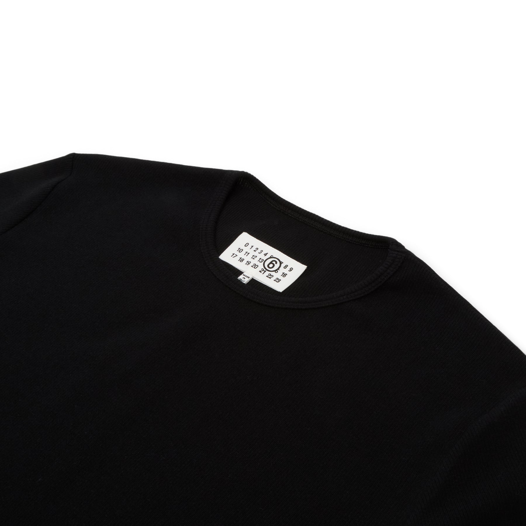 MM6 Maison Margiela Long-sleeved Top (Black) – CNCPTS